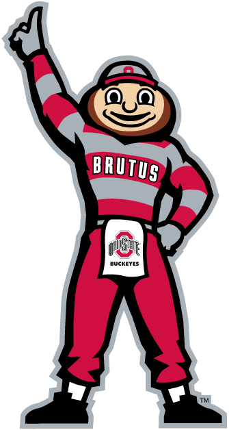 Ohio State Buckeyes 2003-Pres Mascot Logo v3 iron on transfers for T-shirts